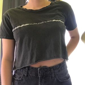 Cropped shirt from billabong